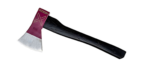 Die WOOX Thunderbird bietet optimierte Wurfgeometrie, hervorragende Balance, einen schockabsorbierenden Hickory-Griff und eine langlebige Carbonstahl-Klinge für präzises Werfen.